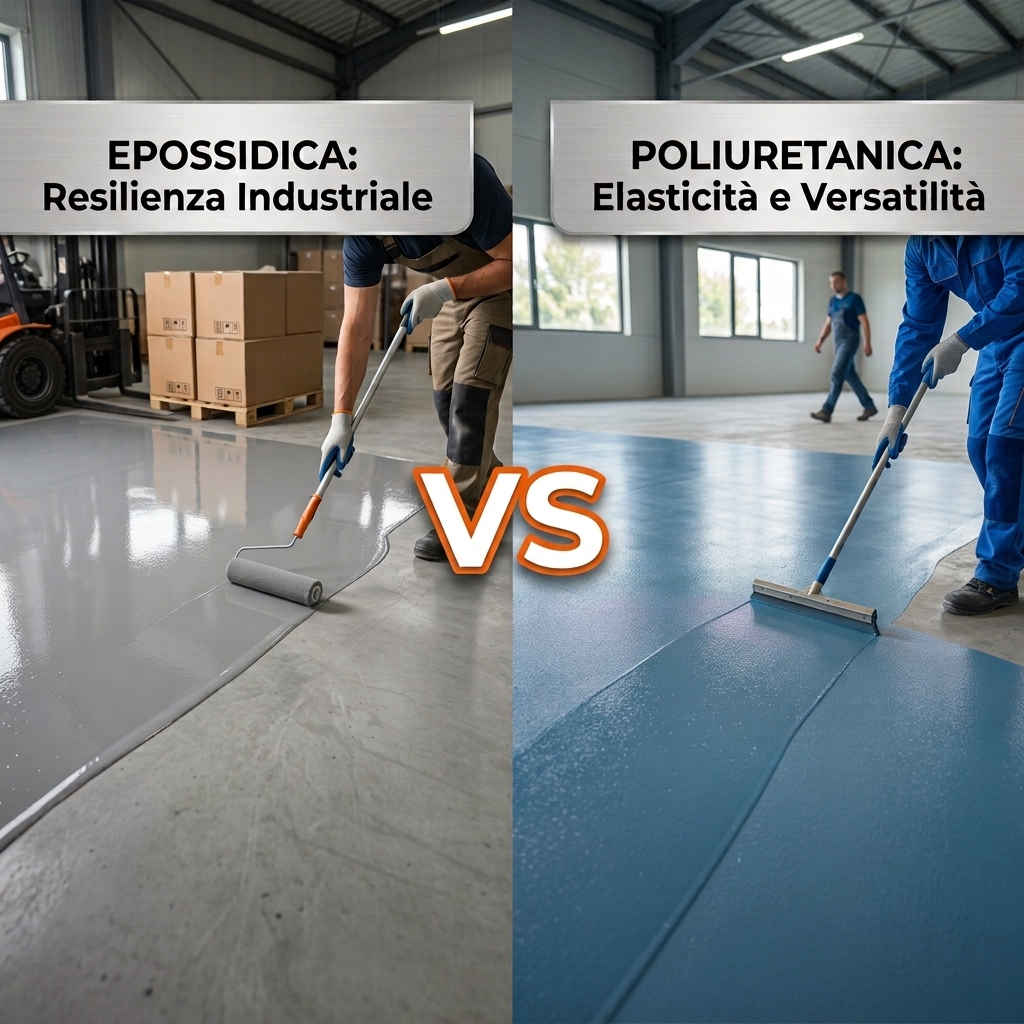 Differenza tra resine epossidiche e resine poliuretaniche